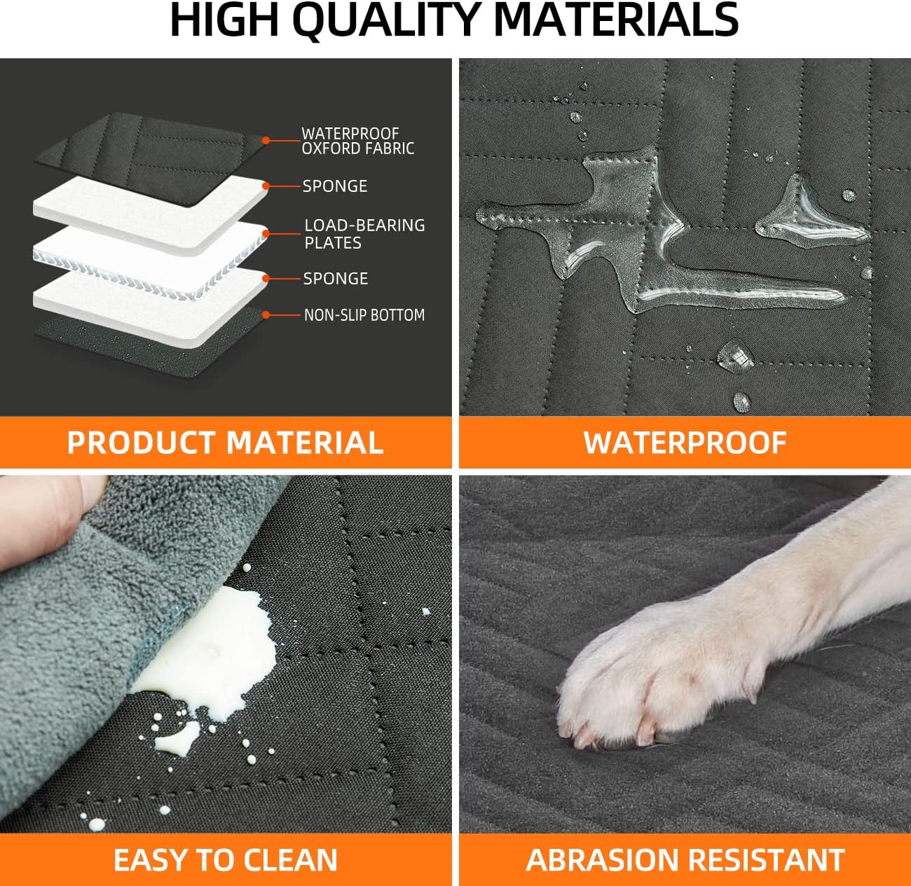 Dog Car Seat Cover Protector