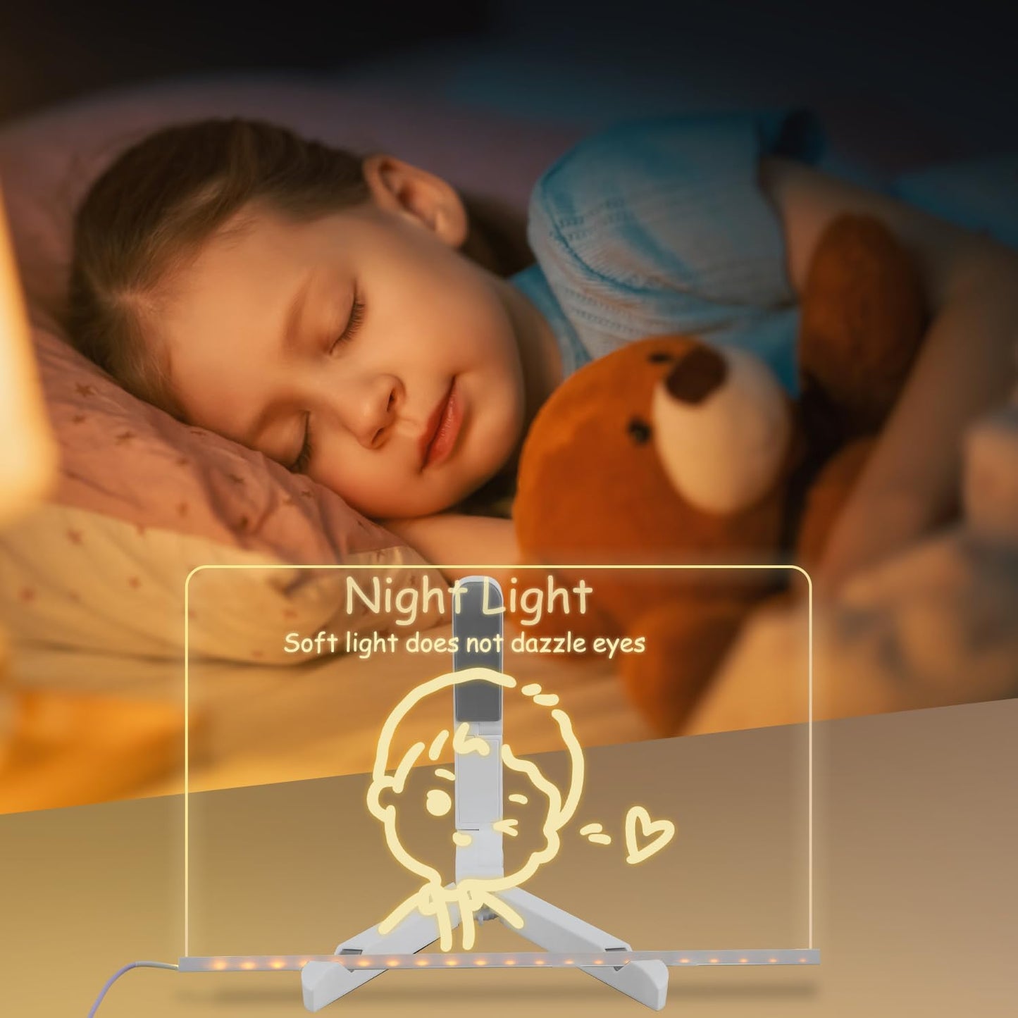 LED Glowing Drawing Board for Kids ❤️ The "Guilt-Free" Innovation