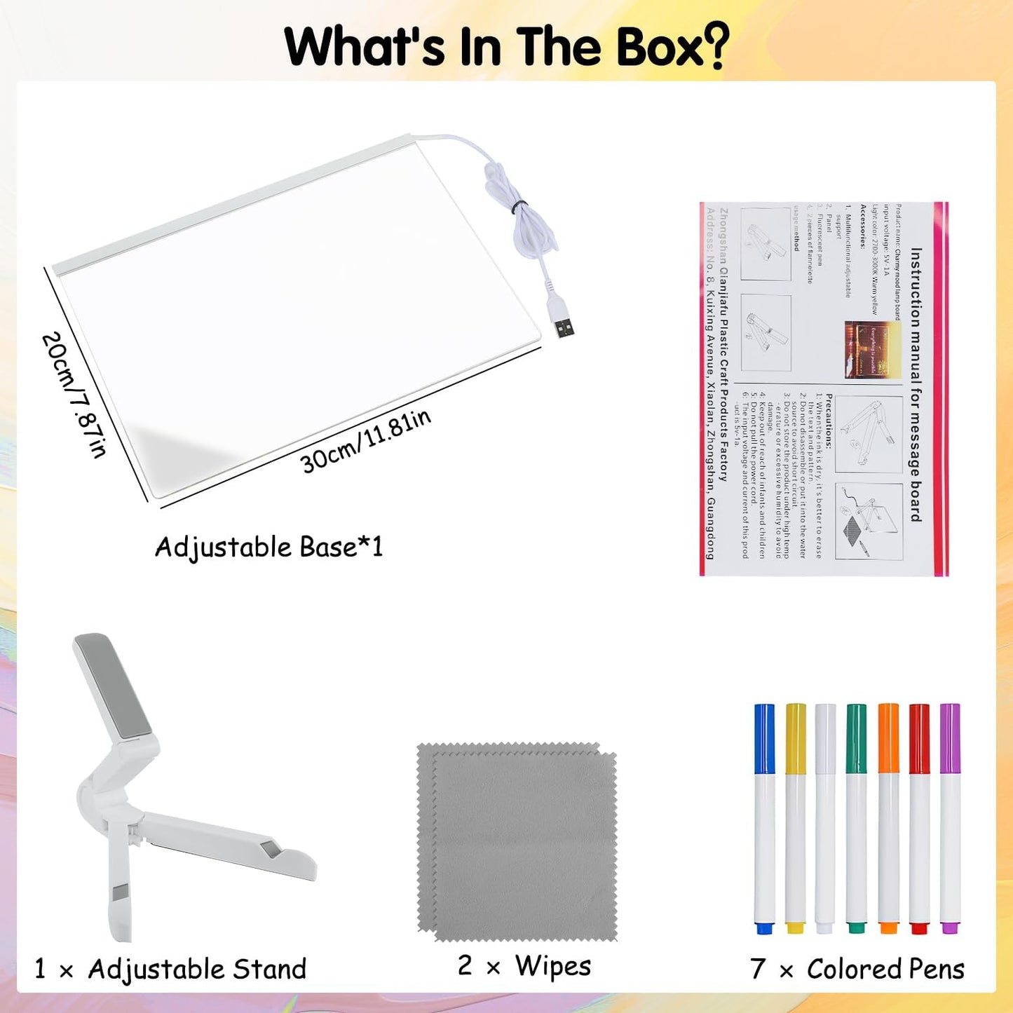 LED Glowing Drawing Board for Kids ❤️ The "Guilt-Free" Innovation